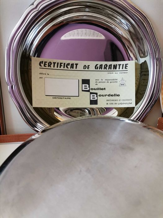 Półmisy BOUILLET BOURDELLE® Uginium lata 40-te XX wieku Francja