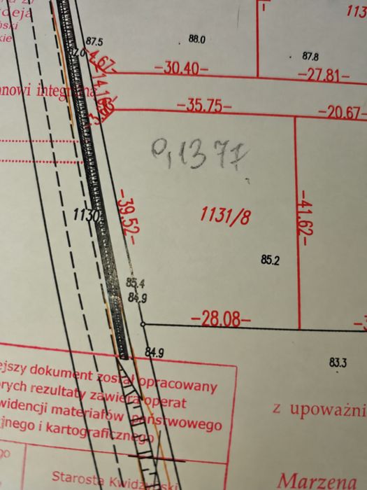 Na sprzedaż dzialka budowlana