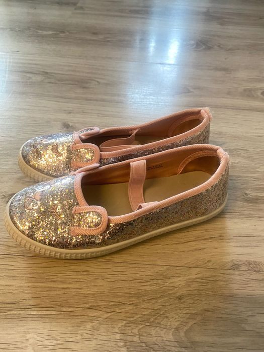 Srebrne Baleriny rozm.31