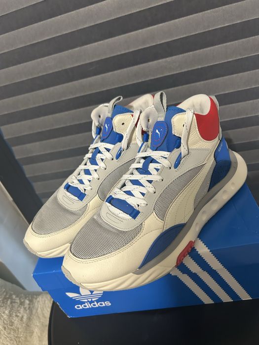 Puma Wild Rider Mid 'Ivory Glow Future Blue