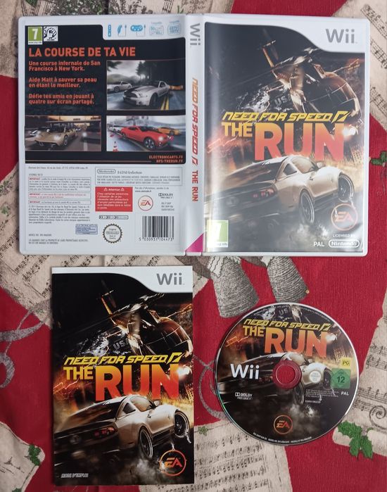 Need for Speed the Run Nintendo Wii