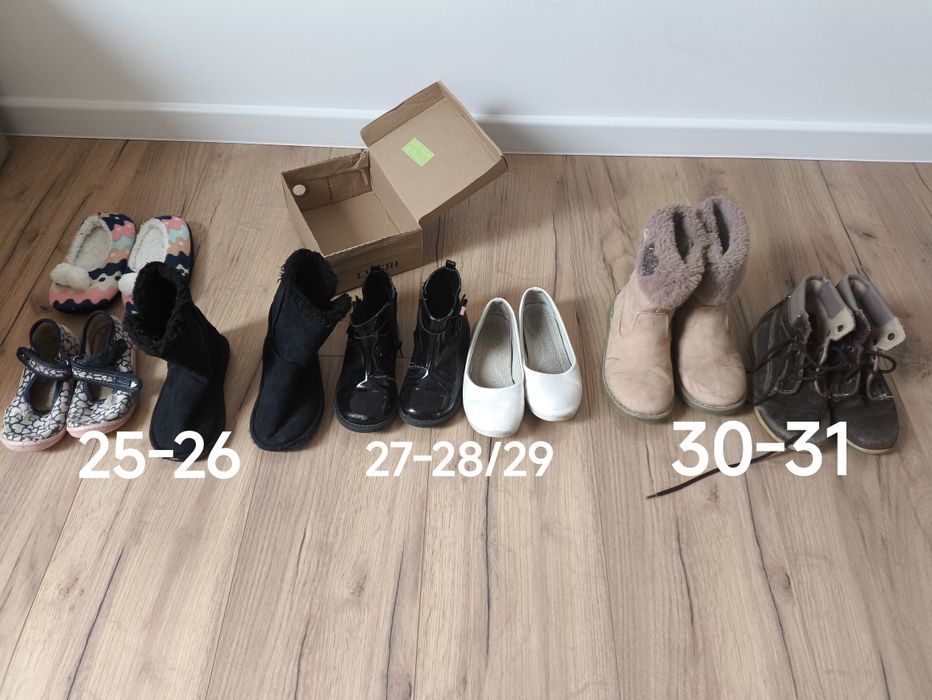 Oddam buty dziewczęce rozm od 26 do 31