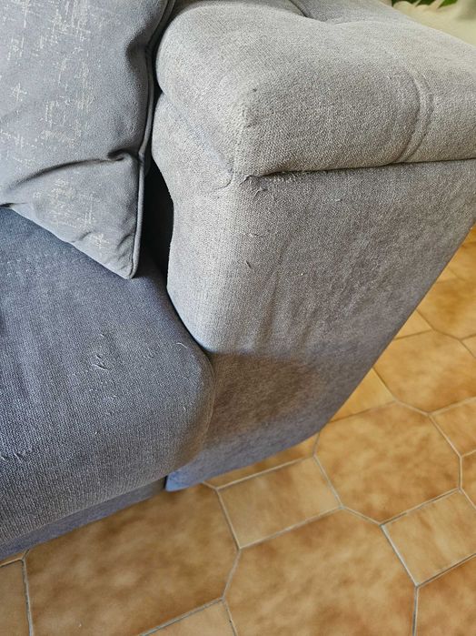 Sofá com Chaise longue
