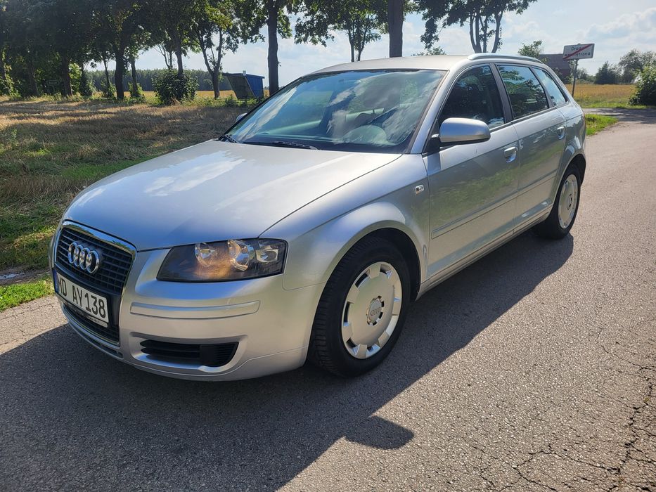 Audi A3 z Niemiec Klima 5d 1.6mpi Super stan  2007r  stary motor