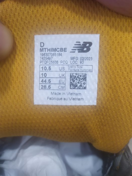 New Balance fresh foam X Hiero Mid gore-tex.