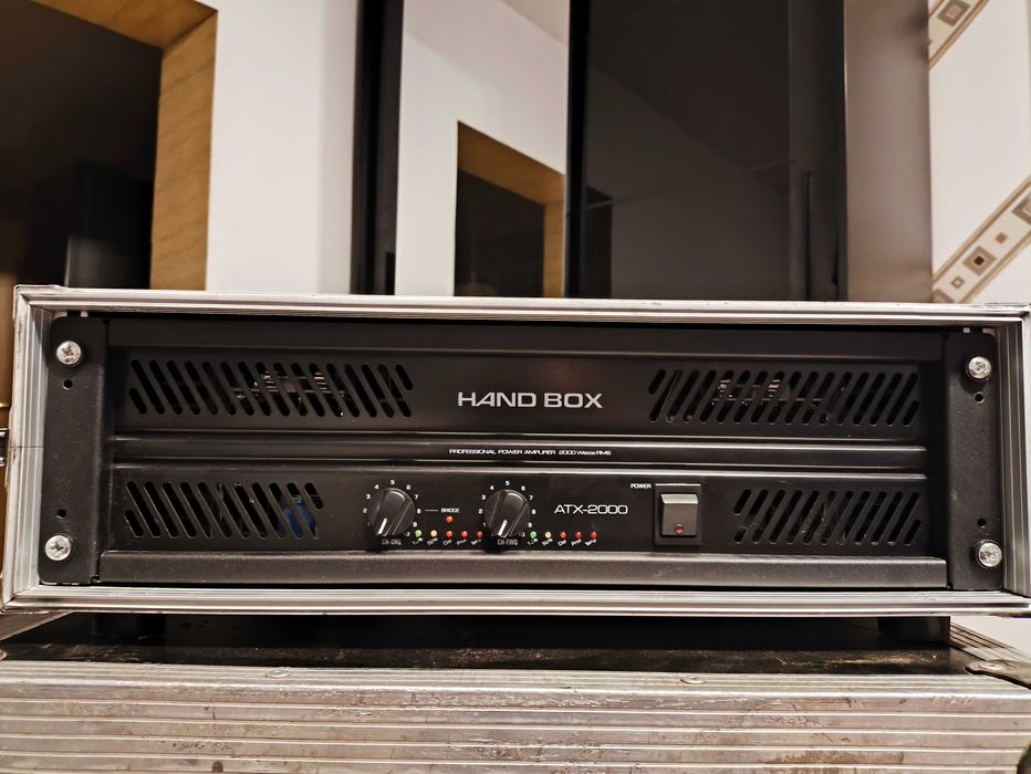 Końcówka mocy Hand Box ATX 2000 + case