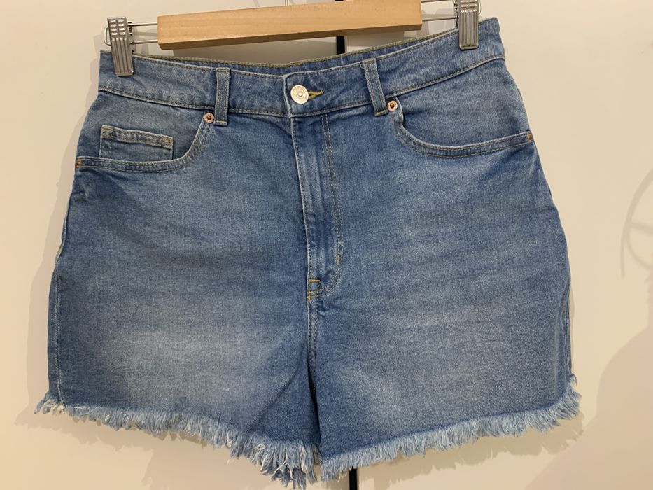 Spodenki damskie dżinsowe H&M, r.38