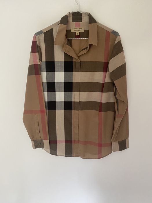 оригінал BURBERRY сорочка в клітинку