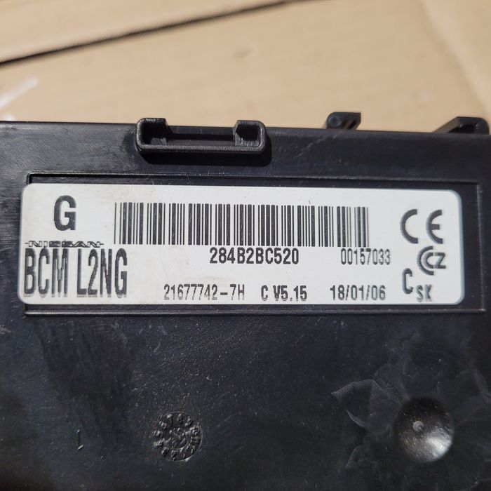 Moduł sterownik BCM L2NG nissan Micra III K12 2006r