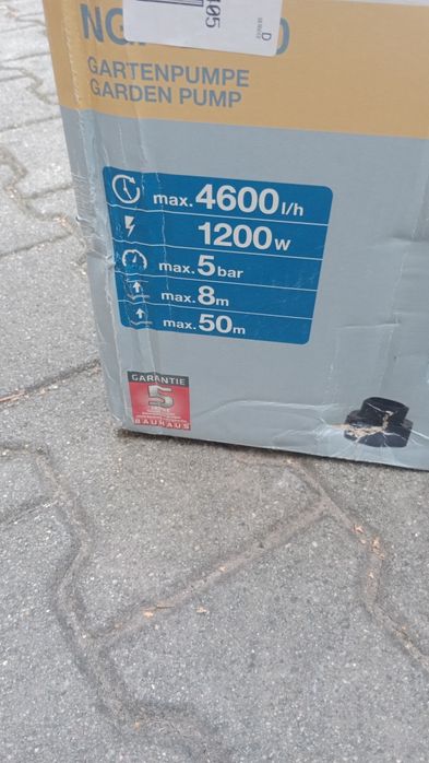 Pompa powierzchniowa Neptun przełącznik przepływu