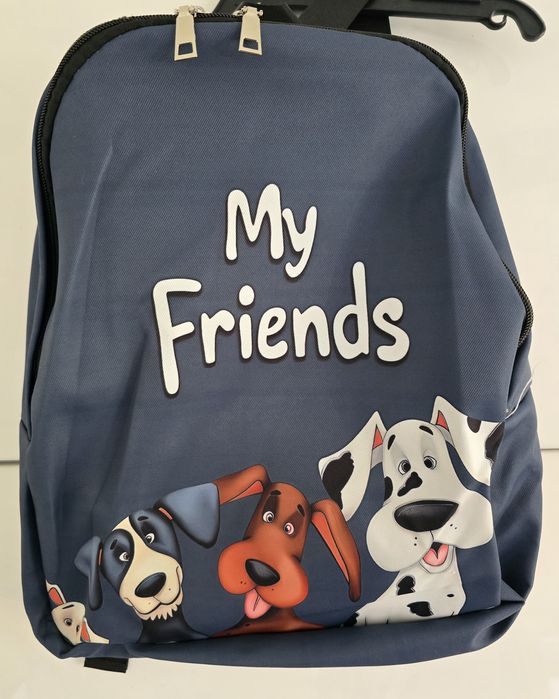 Piekny plecak my friends psy duży Dzień Dziecka
