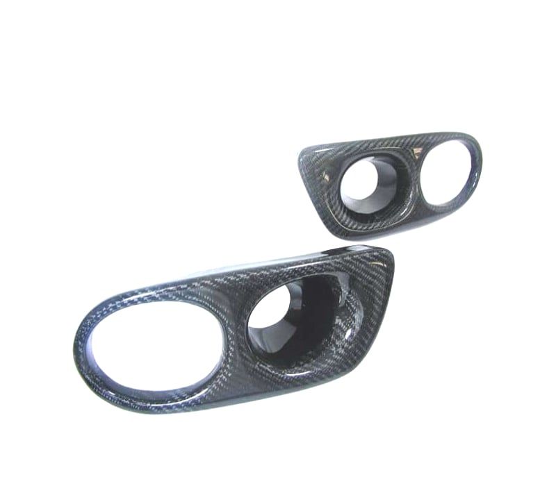 SUPORTE DE NEBLINA PARA-CHOQUES M3 BMW E46 98-06 ASPECTO EM CARBONO