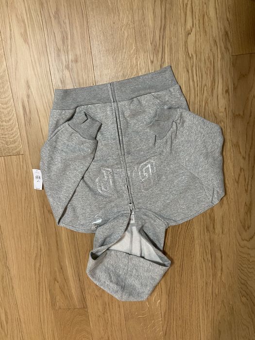 Szara rozpinana bluza gap
