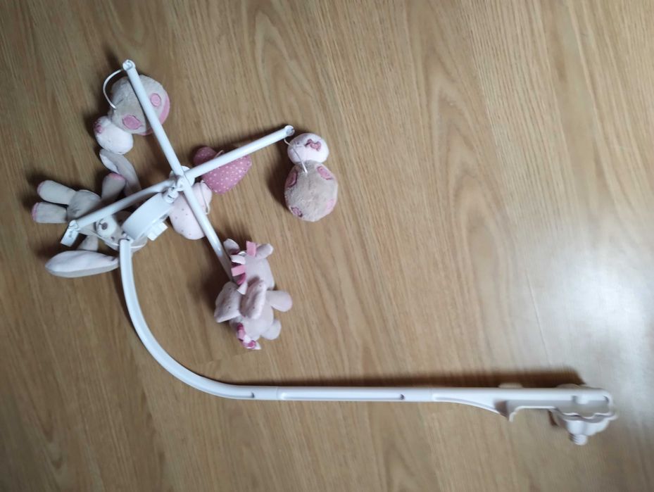 Mobile Natoou + Nattou Espiral + Chicco GoodNight Moon Rosa (lote 30€)