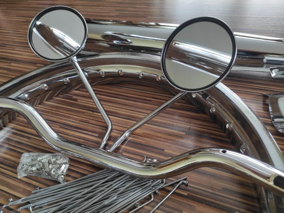 Nowe amortyzatory WSK 125 175 z regulacją twardości tłumik wał cylinde