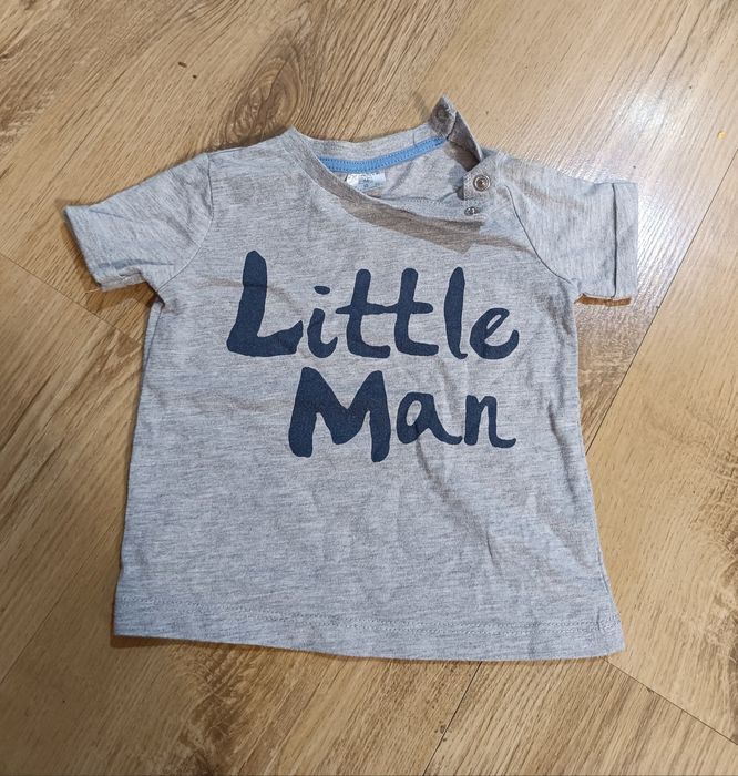 T-shirt koszulka Little Man F&F 3-6 miesięcy (62-68 cm)