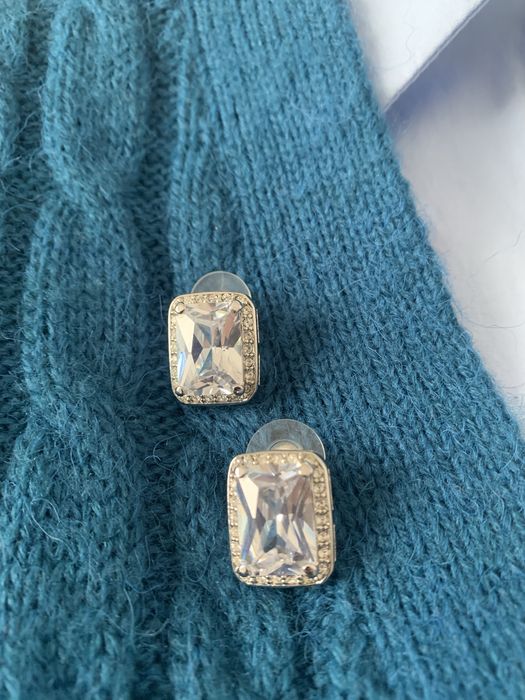 Сережки пусети Swarovski