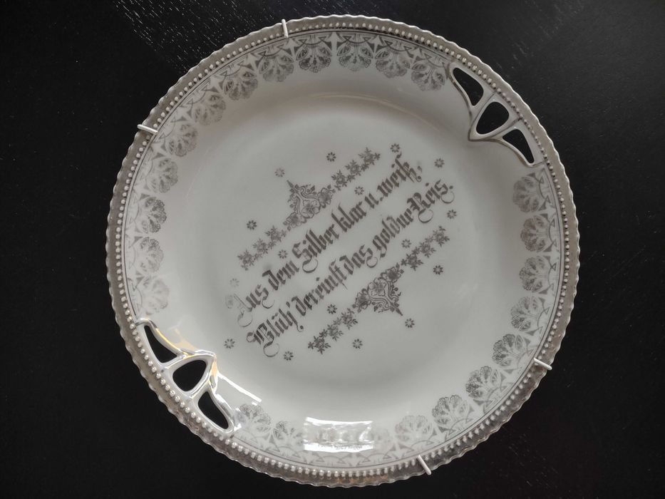 talerz porcelana Koenigszelt Silesia