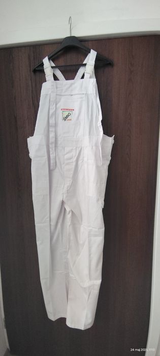 Spodnie robocze ogrodniczki.