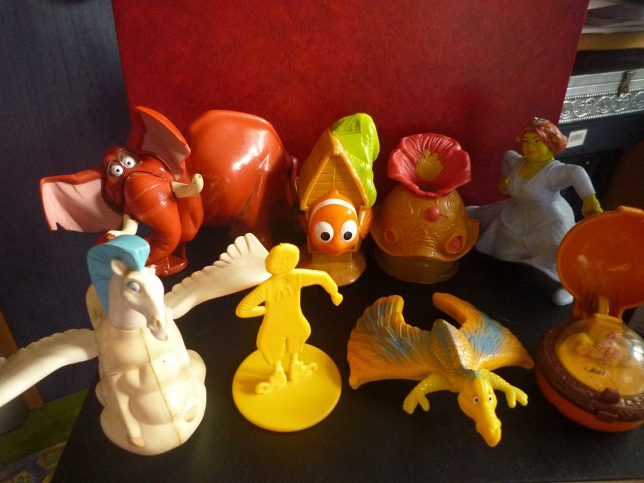 Bonecos raros do Macdonalds