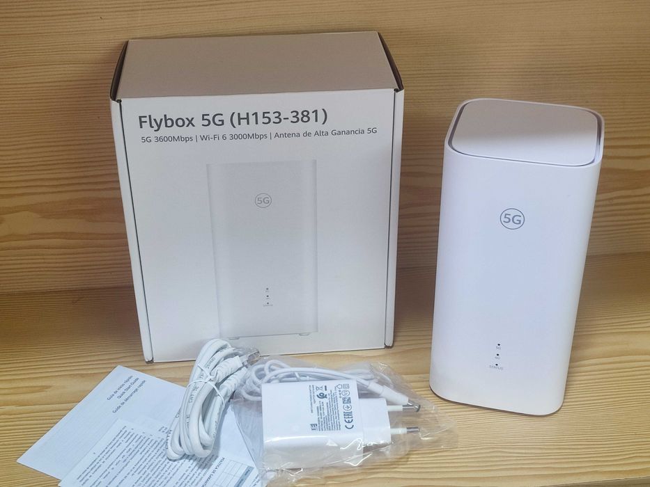 Flybox 5G (Huawei H153-381) Router SIM Roteador