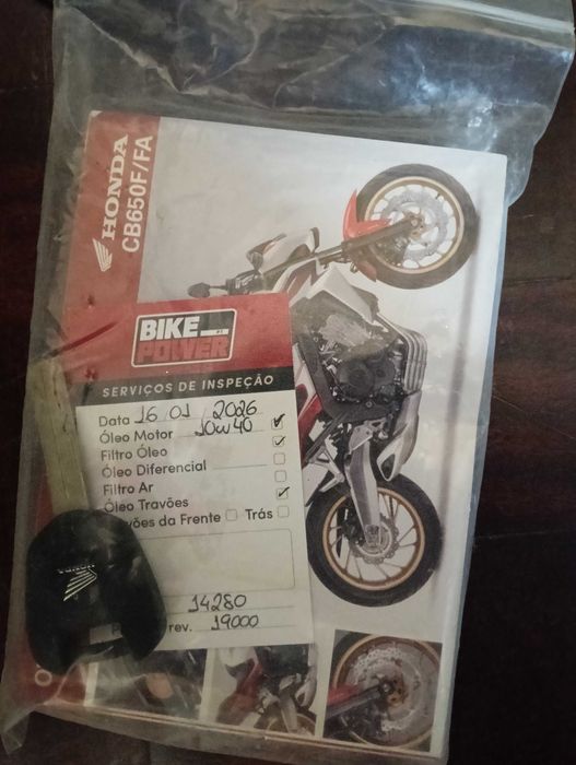 Honda CbF650 c/nova