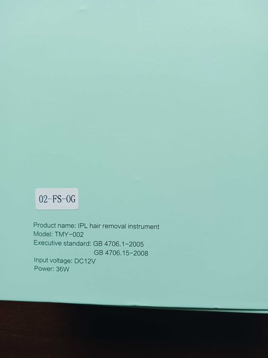 IPL Photon Hair Removal device