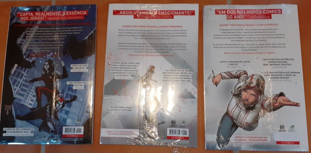 Assassin's Creed 1, 2 e 3