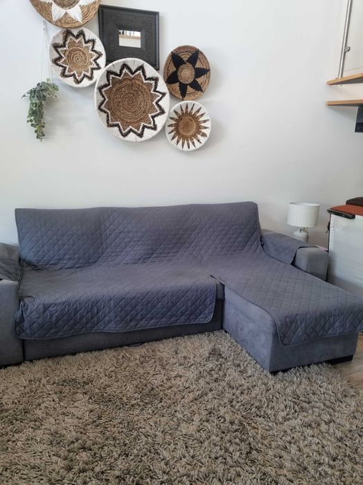 Sofa cama com chaise longue