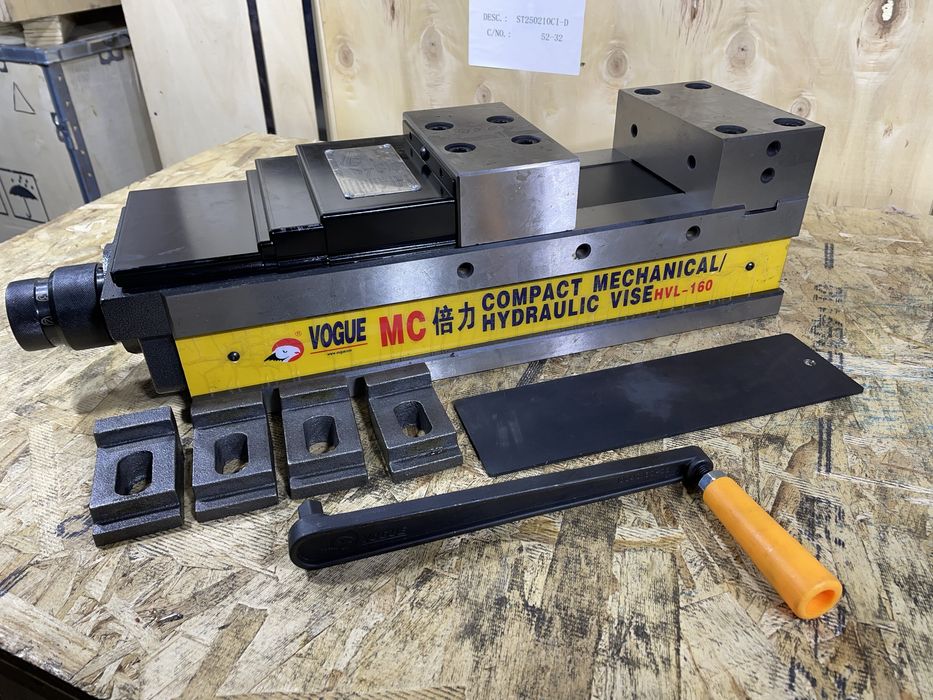 Лещата прецизійні гідравлічні механічні HVL 130-160 мм