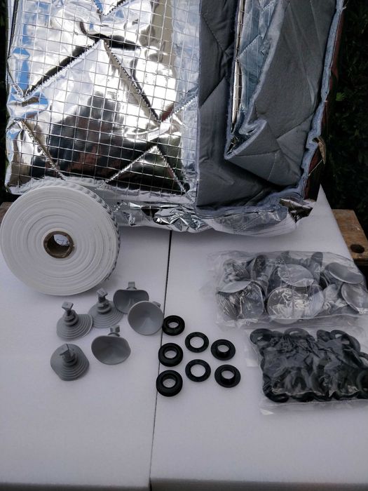 Kit DIY Isoflex 9 Camadas + Cortinas Cabine por Medida (Camper/AC)