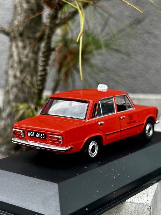FSO Fiat 125P TAXI-auta PRL,legendy FSO,premium,autka,model