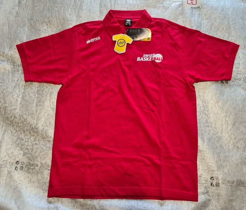 Поло Errea swiss basketbaal.Новая.