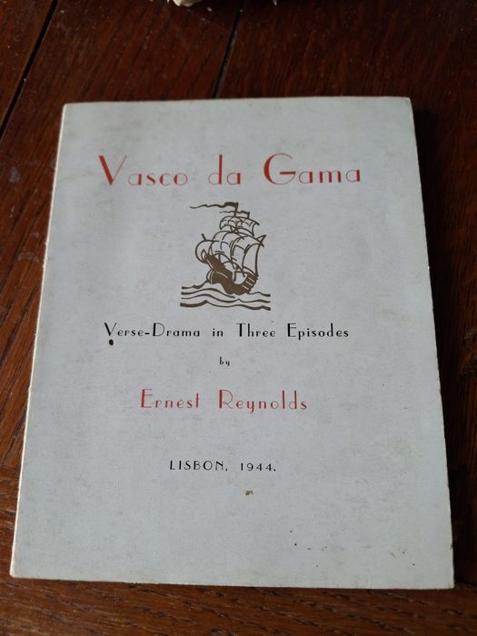 Livro Vasco da Gama ano  1944  Ernest Reynolds