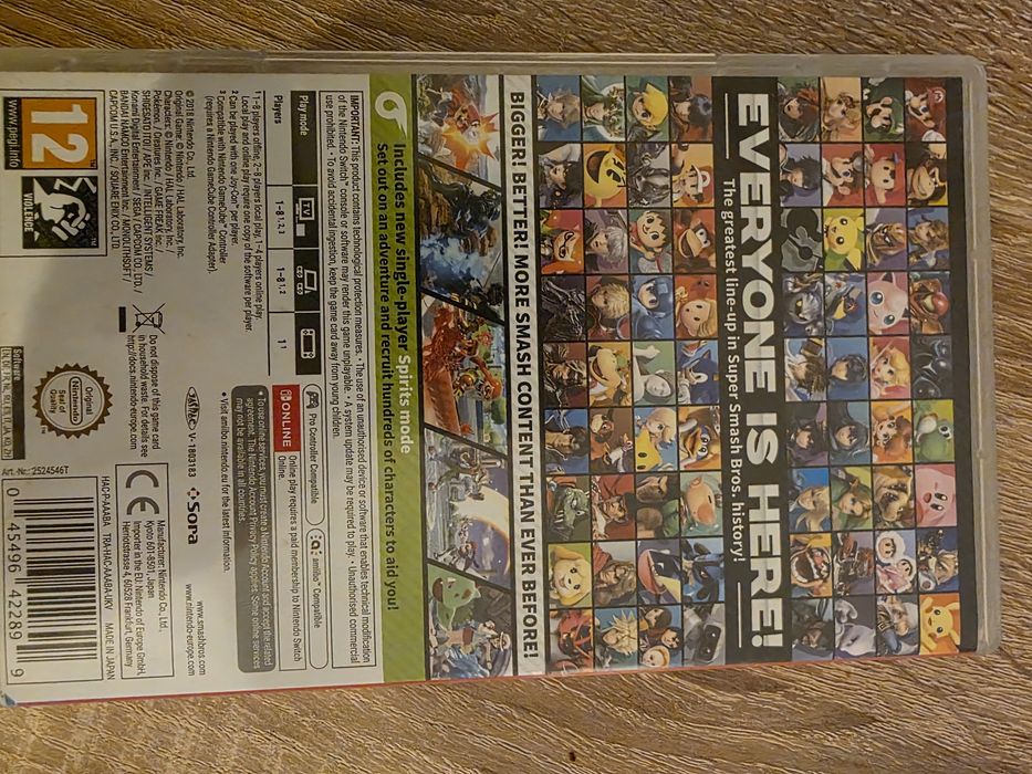 Super Smash Bros Ultimate Nintendo switch