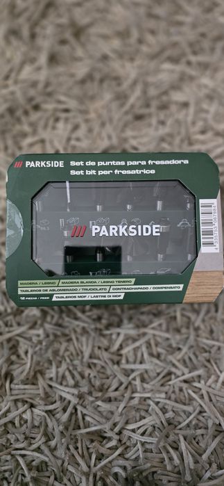Conjuntos de pontas para fresadora Parkside