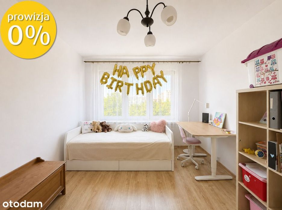 3 pokoje | 65,19 m² | Os. Piastów | Duży balkon |