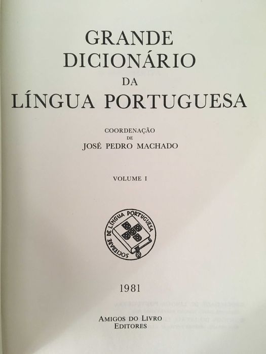 Grande Dicionário da Língua Portuguesa (12 volumes)