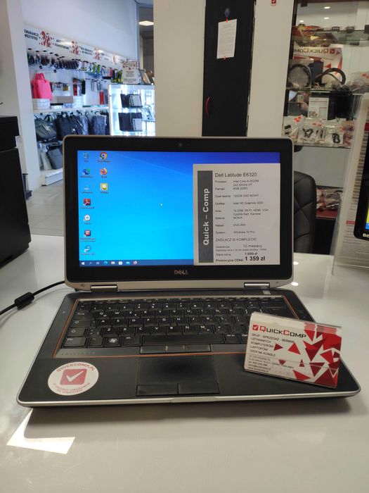 Laptop Dell Latitude E6420 I5 2x2,50GHz HT / 16GB DDR3 / 256GB SSD W10