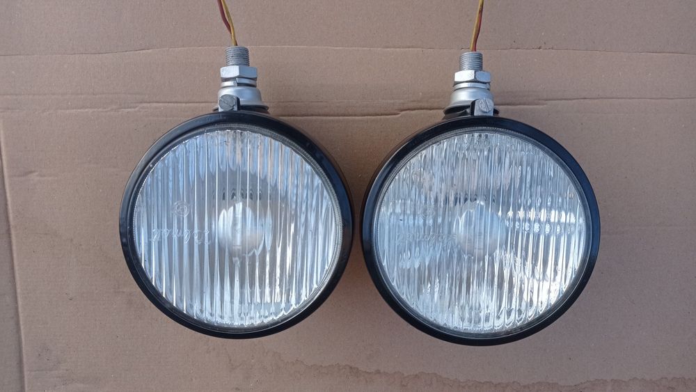 Lampy szperacze halogeny Zelmot PRL