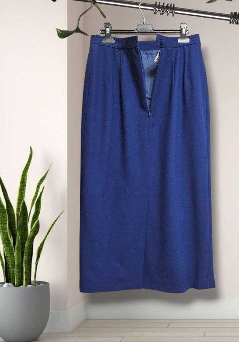 Юбка длинная прямого кроя из 100% тонкой шерсти Jacques Vert