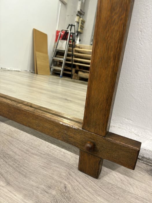 Stylowe lustro w pieknej rustykalnej oprawie