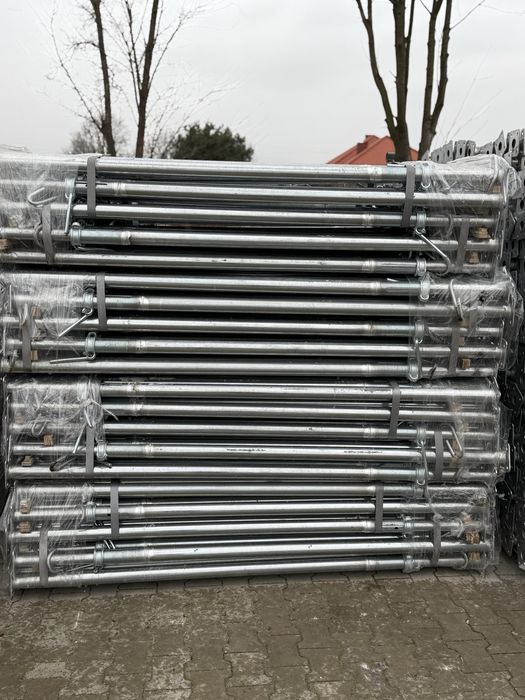 Stemple budowlane metalowe szalunki stropowe strop dźwigary budowlane