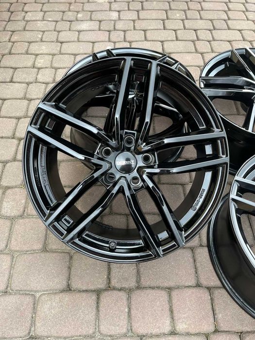 Alufelgi Vw 5x112 18 cali czujniki Bmw Mercedes Audi Skoda Seat CZARNE