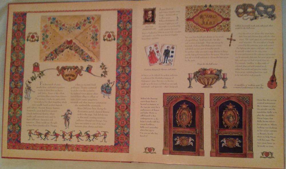 Интерактивная книга на английском The enchanted doll`s house theatre.