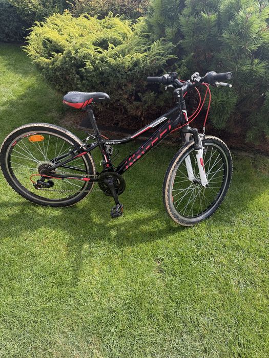 Rower młodzieżowy Kross Replica Junior 24″ – sprawny, Shimano