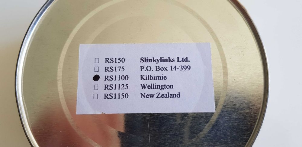 уникальный межблочный Slinkylinks (Австралия), RCA, 1 м, серебро