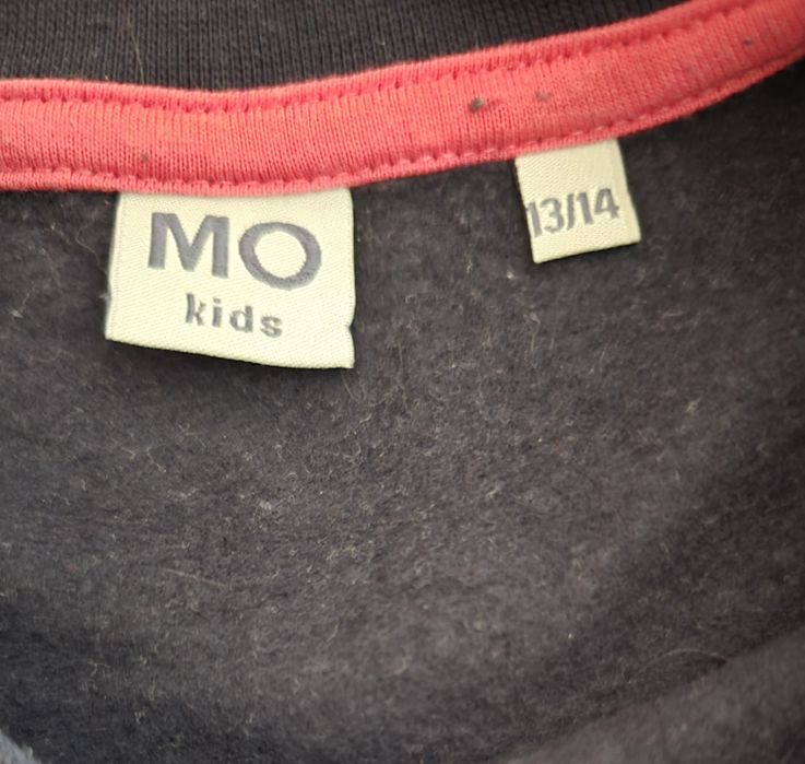 Sweatshirt cardada em azul marinho