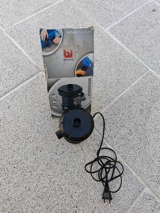 Bomba de ar manual e elétrica