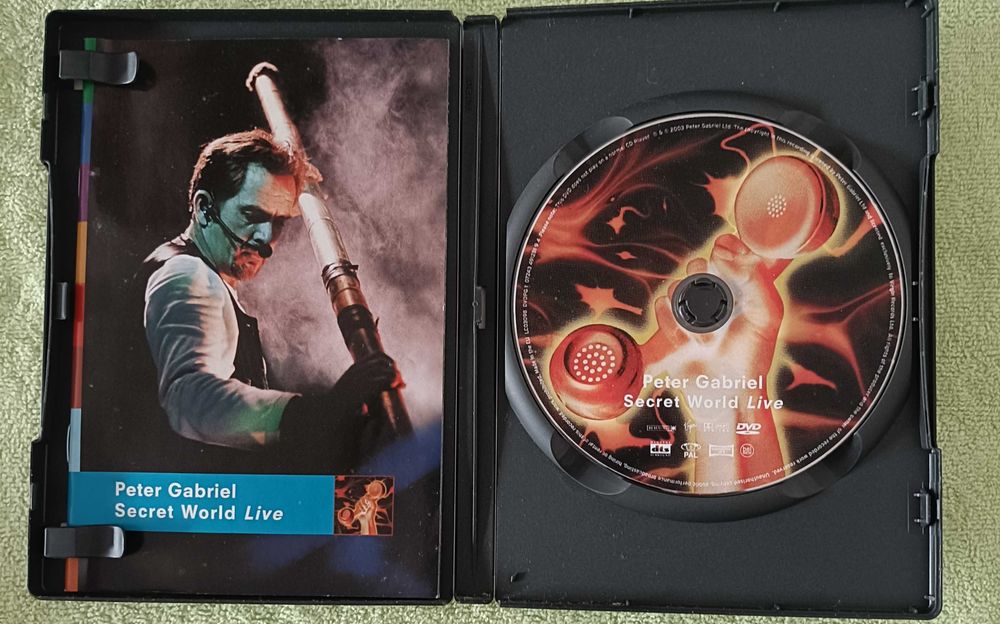 DVD Peter Gabriel